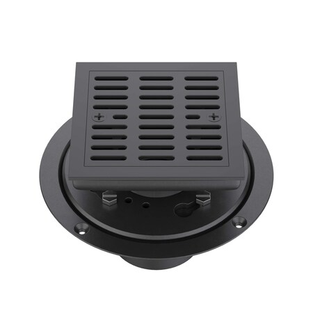 Kibi 4in Tile-In Shower Drain - Matte Black KFD0402BN